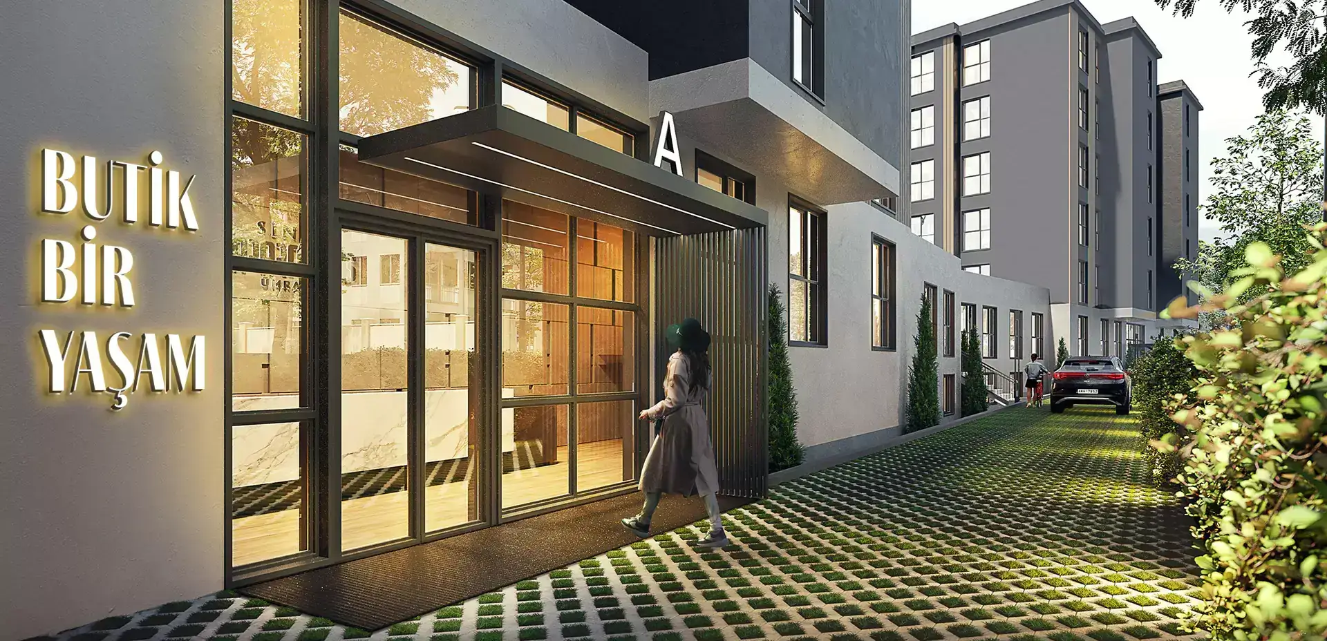 Sinpaş Apartments Ümraniye dış cephe görünümü